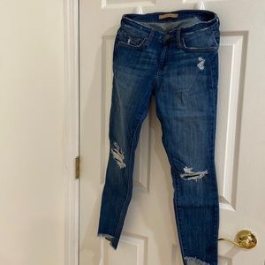 Joes distressed jeans